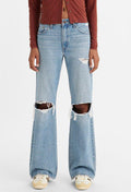Levi´S ® Baggy Boot Jeans Azul 30 \/ 31 Mulher