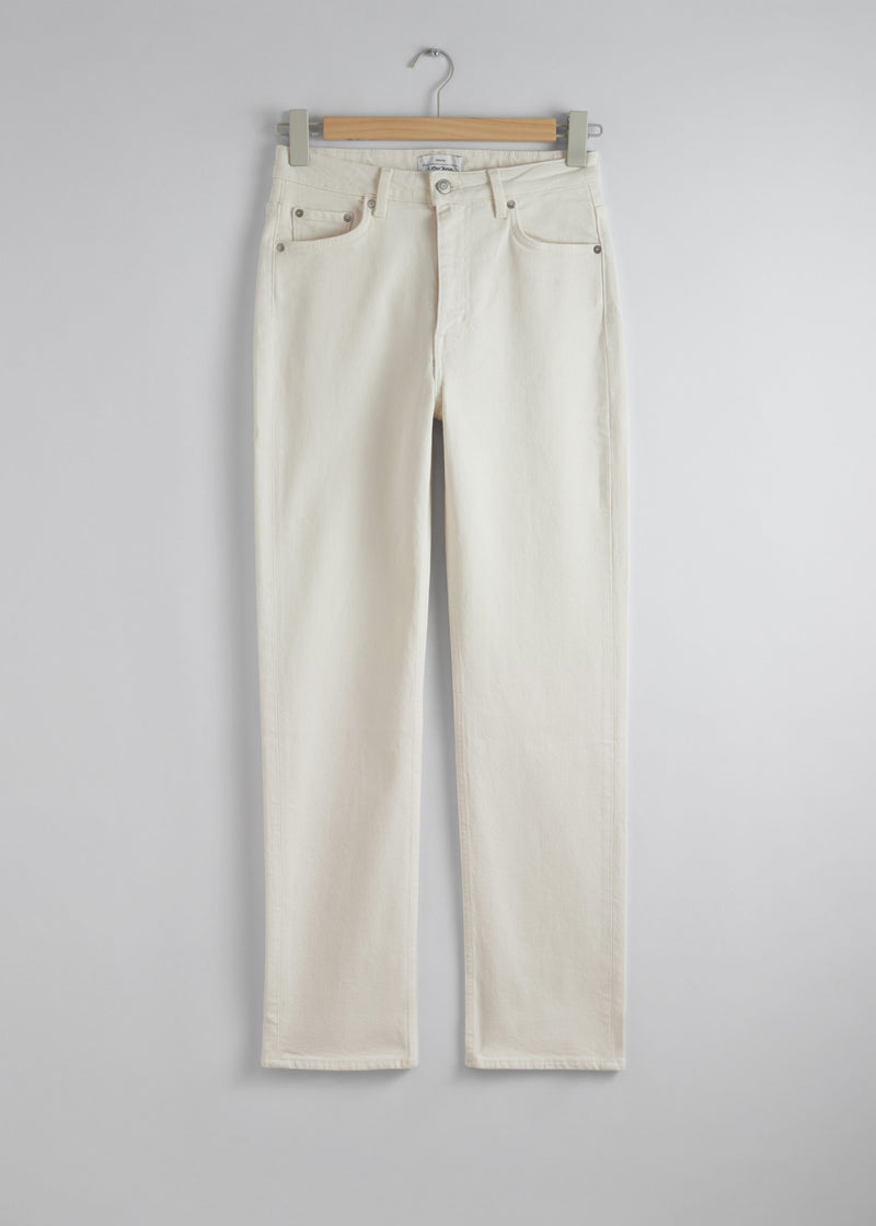 Jeans S3 Slim Cut(1) - White - Women