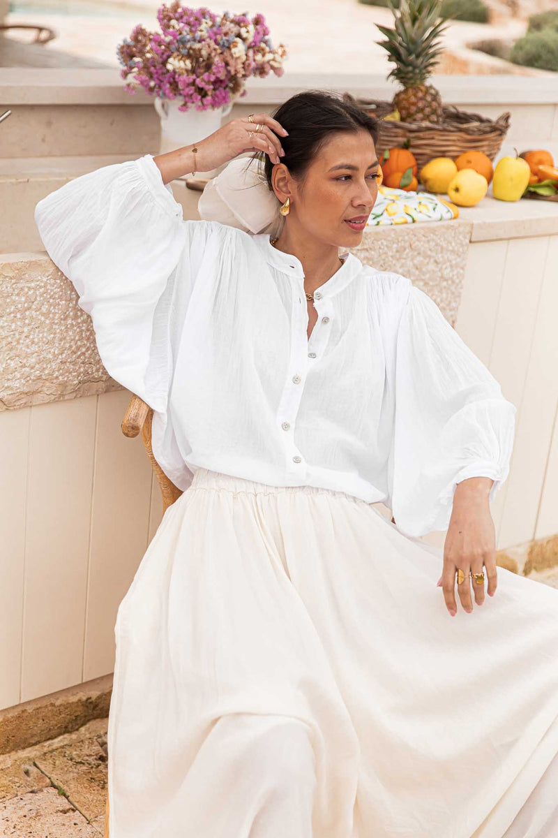 BIANCA White - Oversized Shirt