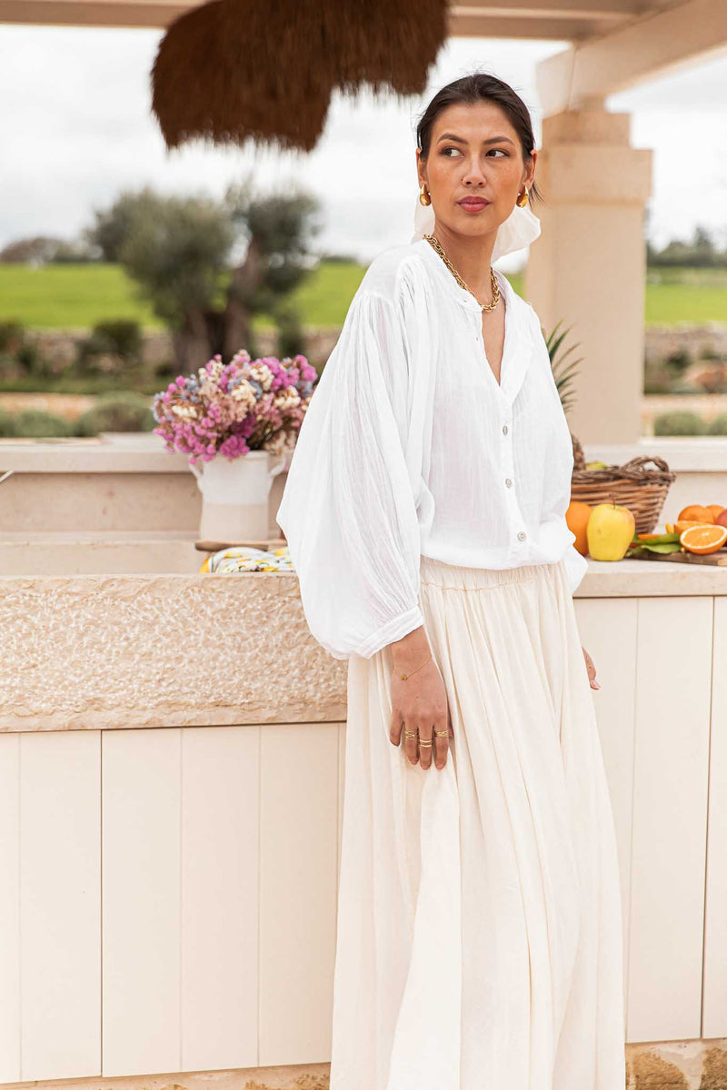 BIANCA White - Oversized Shirt