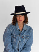 Chapeau Feutre Bianca - Navy