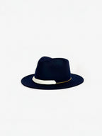 Bianca Felt Hat - Navy