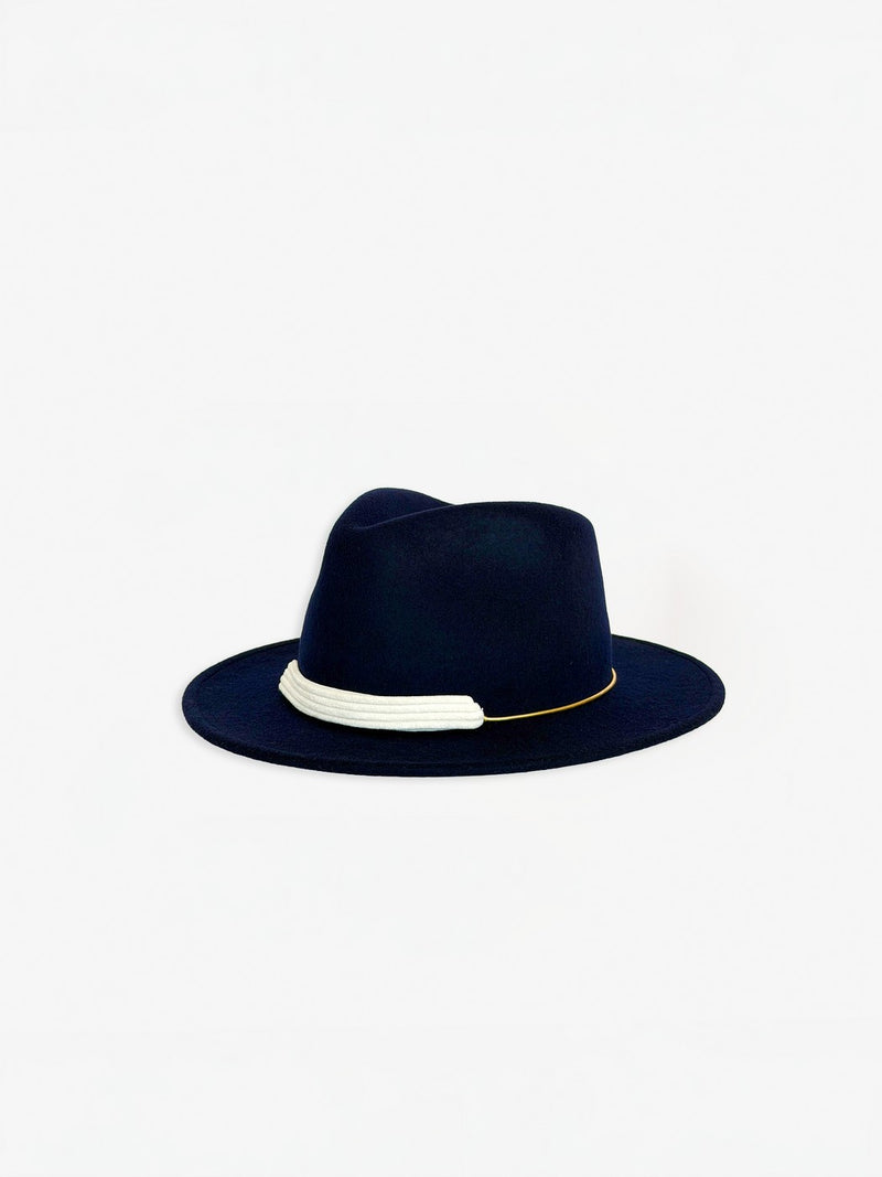 Chapeau Feutre Bianca - Navy