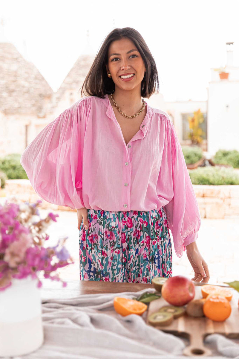 BIANCA Rose - Oversized Shirt