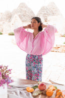 BIANCA Rose - Oversized Shirt