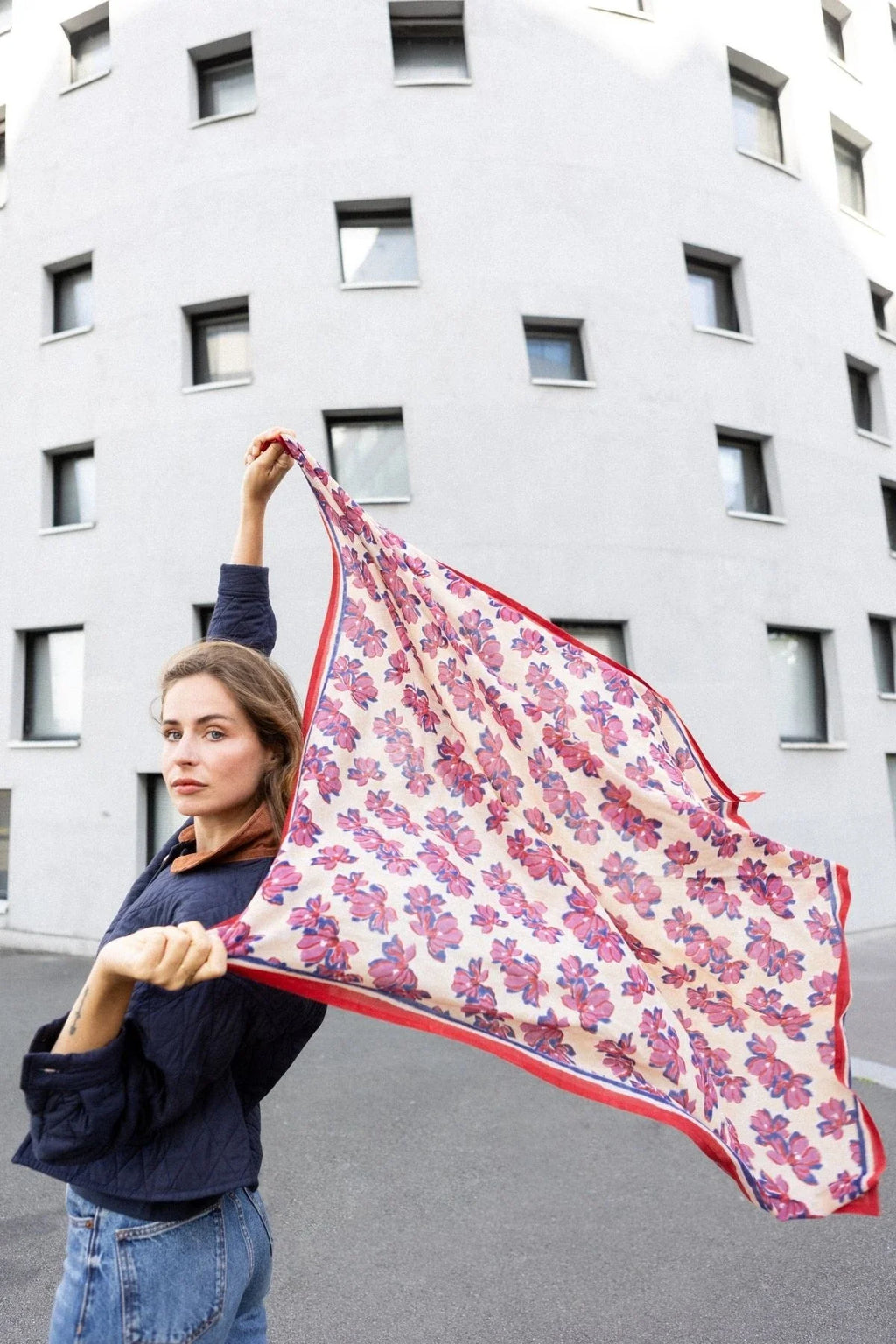 Big Foulard Dupatta