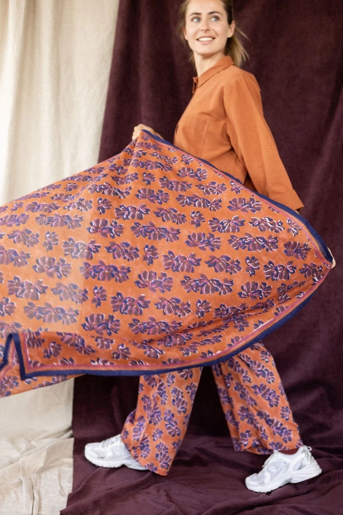 Big Foulard Dupatta