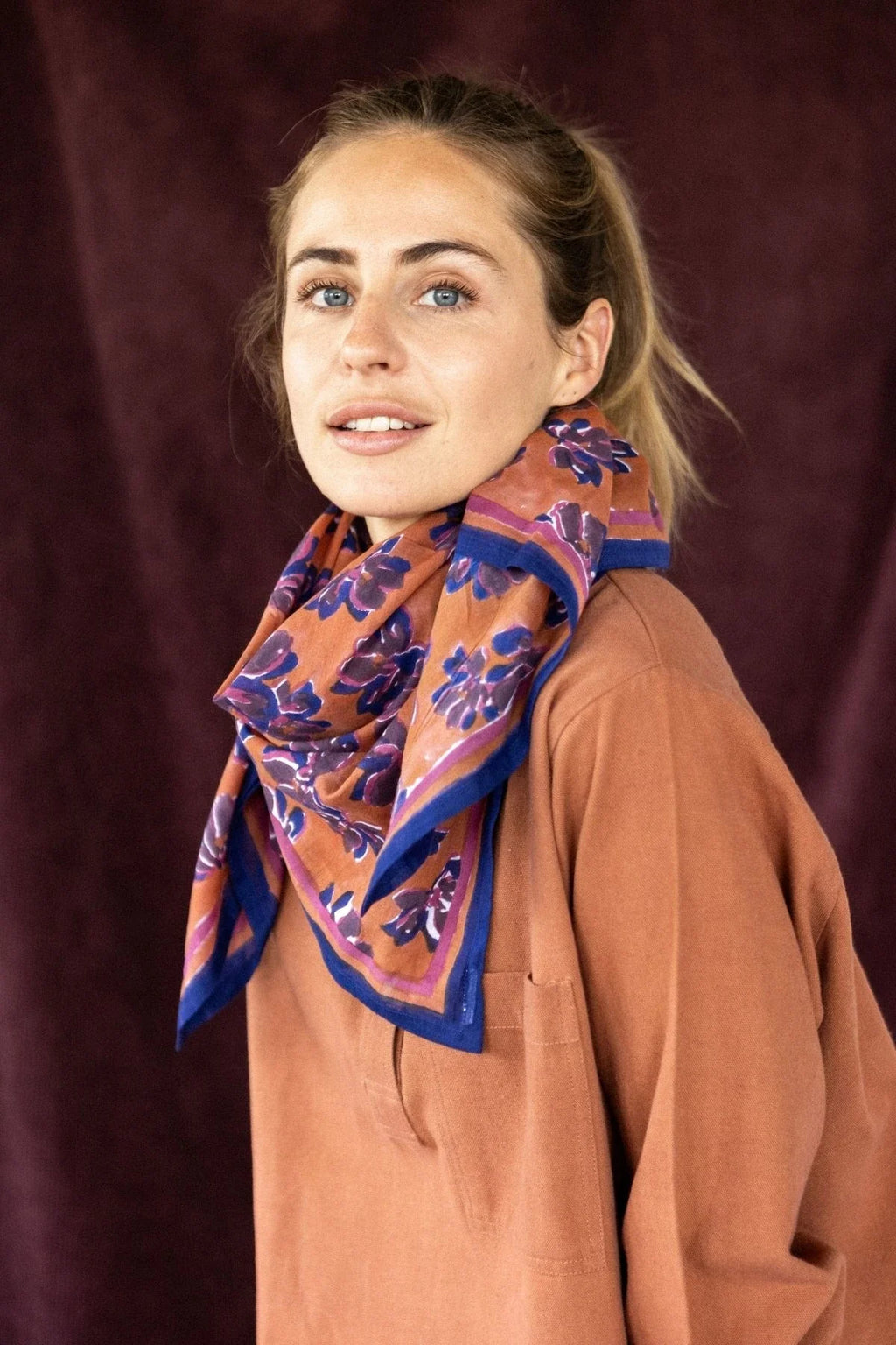 Big Foulard Dupatta