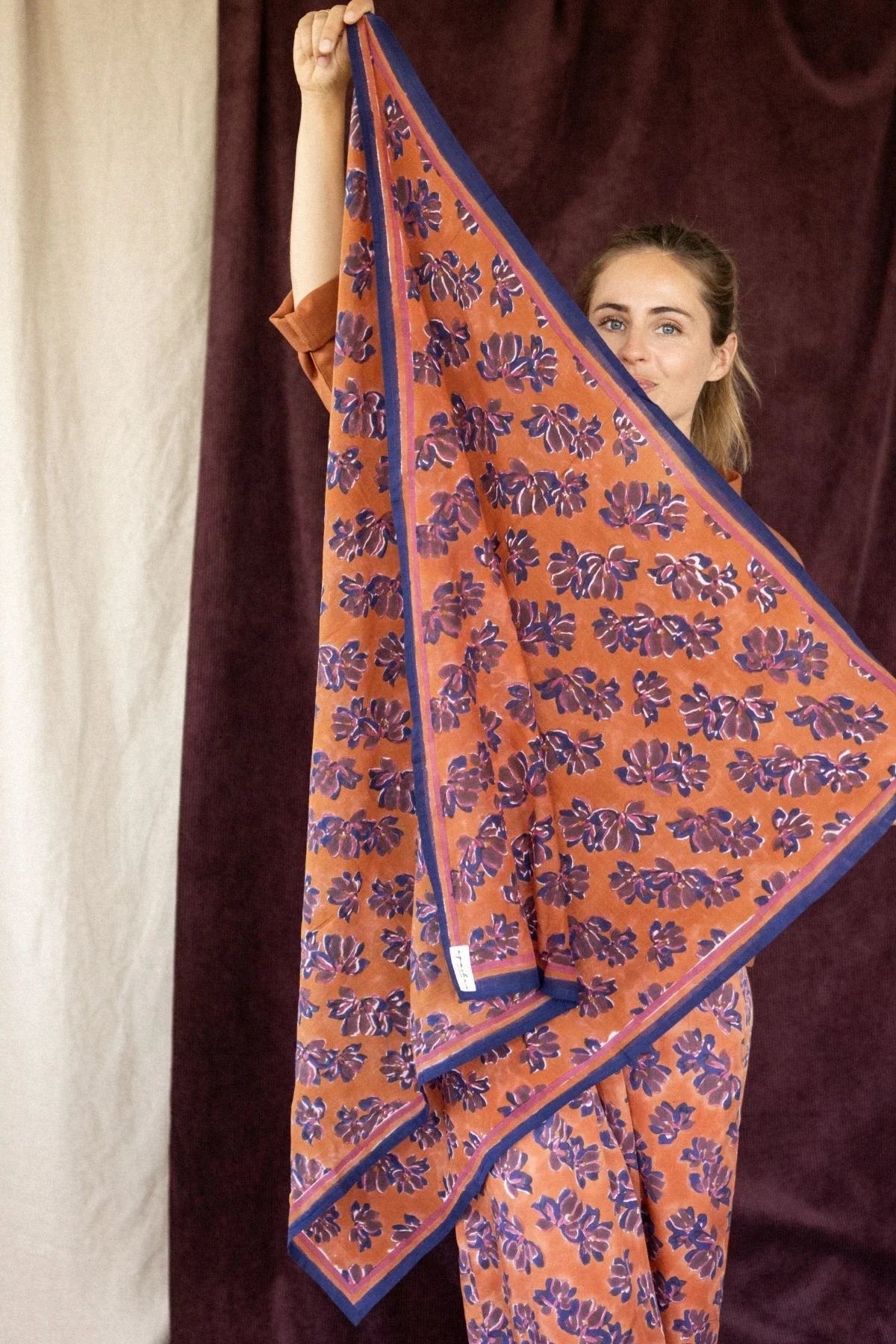 Big Foulard Dupatta