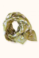 Big Foulard Latika "Artistic" - Anis