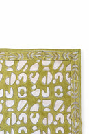 Big Foulard Latika "Artistic" - Anis