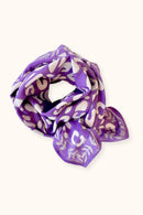 Big Foulard Latika "Artistic" - Violette