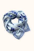 Big Foulard Latika "Cool" - Hirondelle