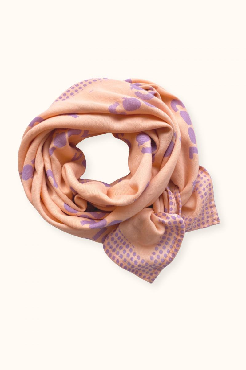 Big Foulard Latika "Cool" - Papillon