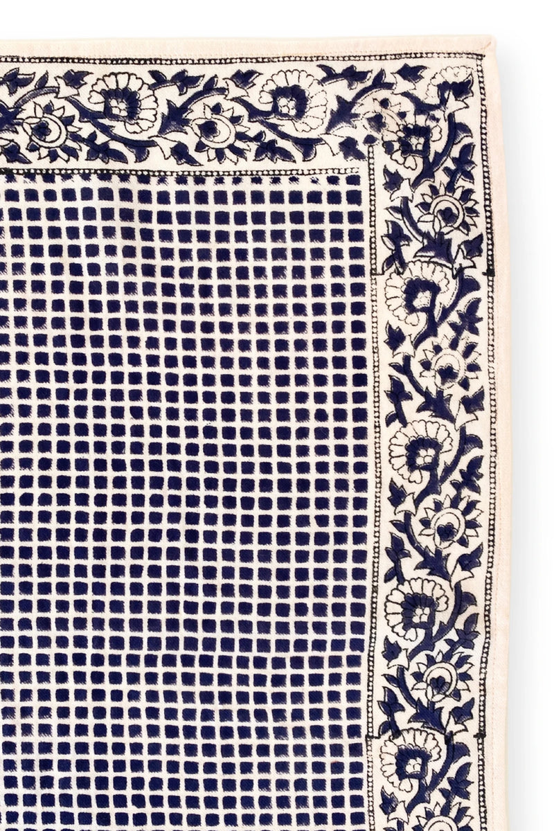 Big Foulard Latika "Mosaïc" - Graphite