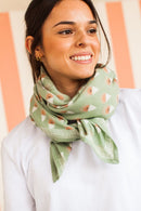 Big Foulard Latika "Sorbet" - Pistache