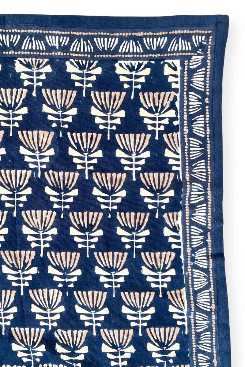 Big Foulard Latika "Tresse" - Graphite