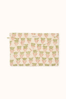 Big Pochette Ohas "Tresse" - Celery