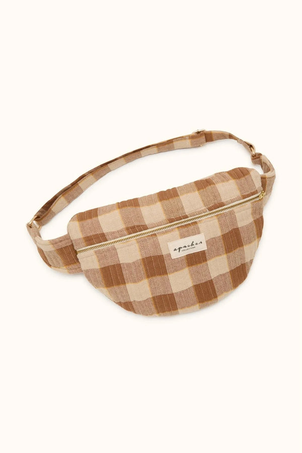 Big riñonera Keli - Khadi Caramel