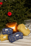 Big Trousse Gayane "Damassé" - Golden Lime