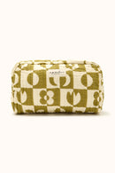 Big Trousse Gayane "Damier" - Tobacco