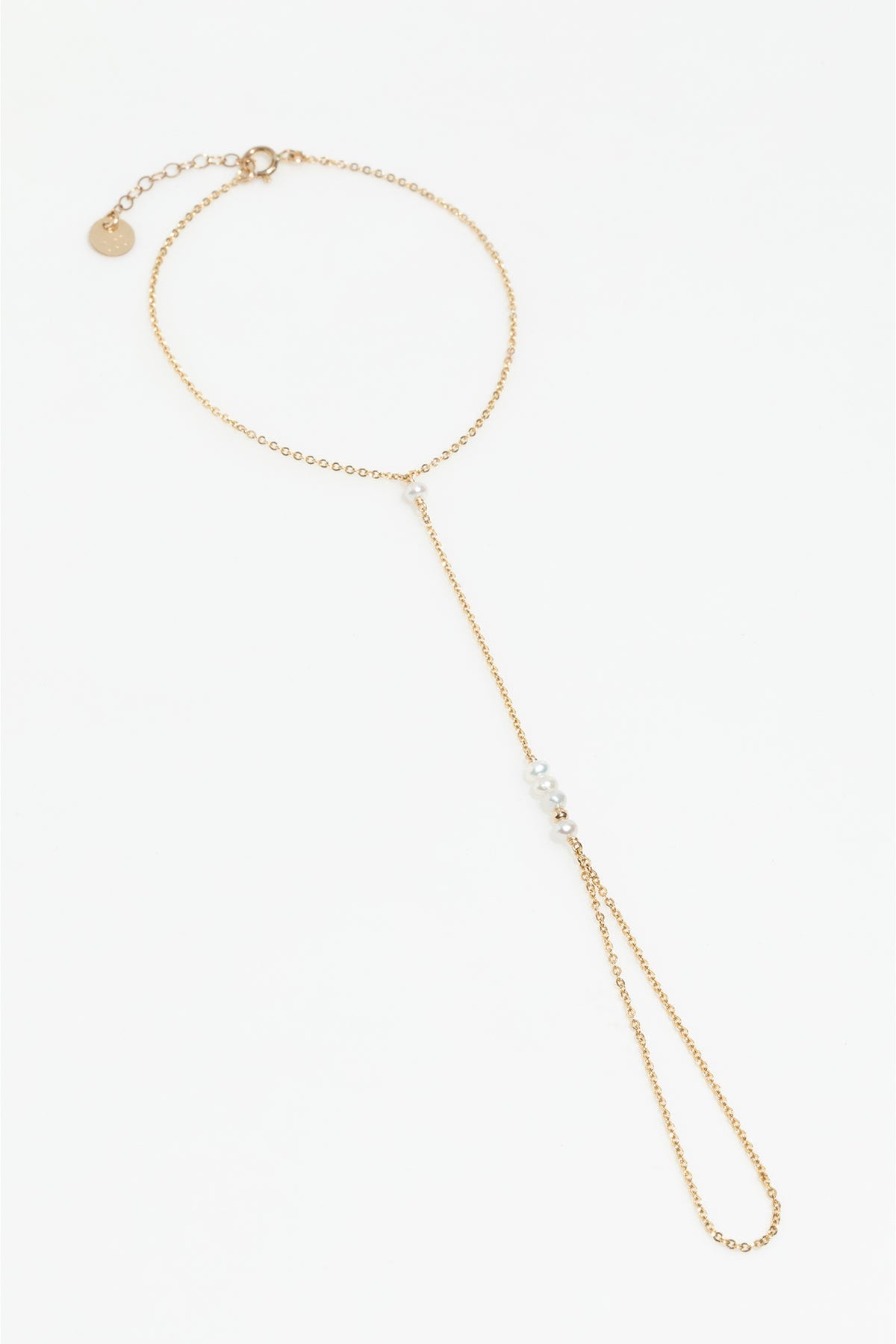 Pulsera De Mano Théa - Perlas Cultivadas