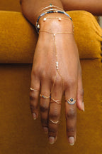 Bague Swan - Agate Rouge