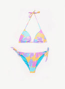 Arena - Bikini Triangle Allover - Lily Yellow Multi - Femme