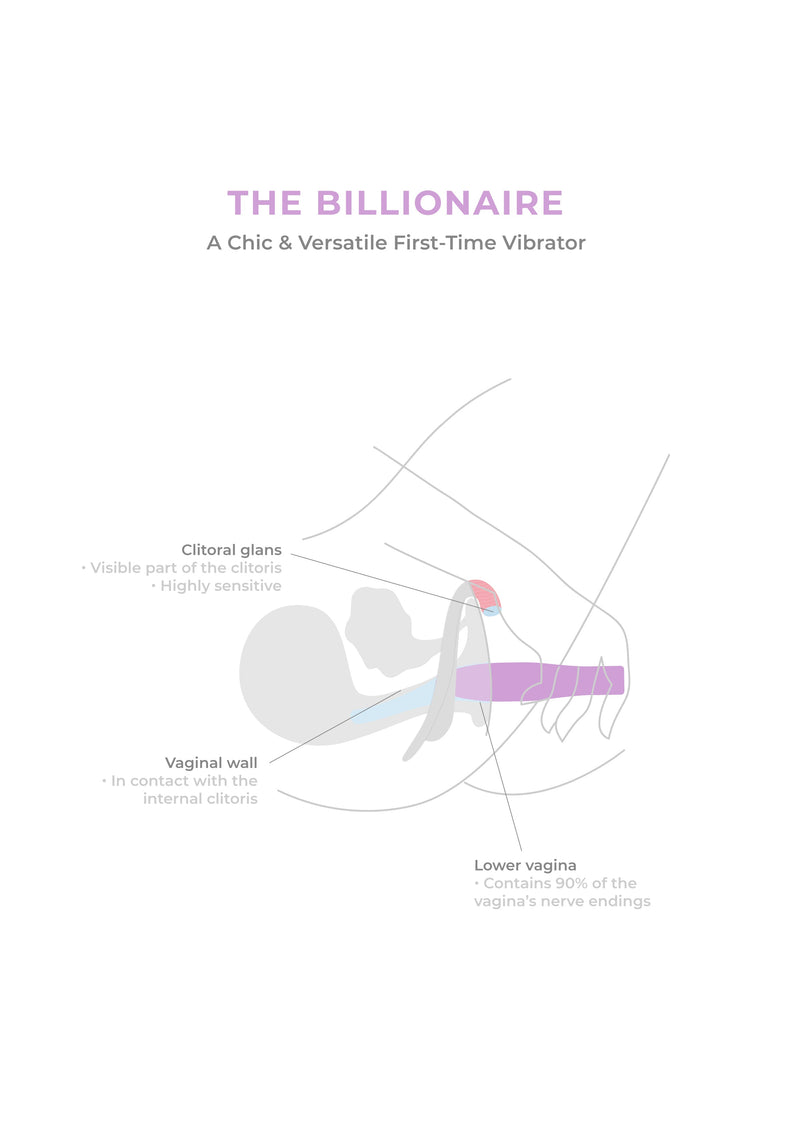 The Billionaire, le vibro pour débutant·es - Smile Makers-Gapianne