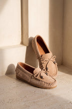 Binita Moccasins - Beige