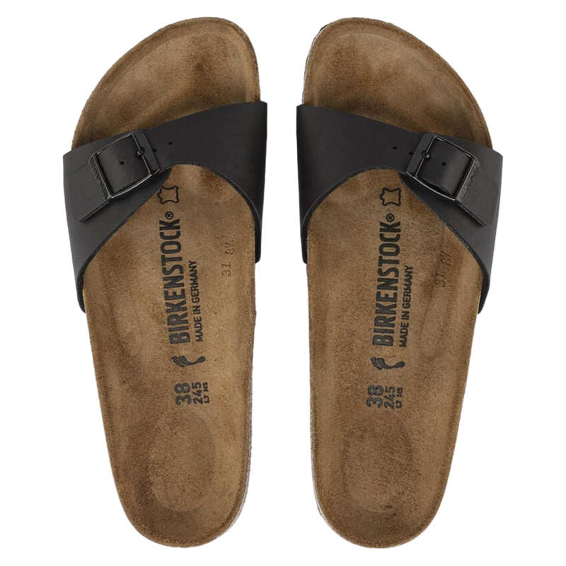 Birkenstock - Sandales Madrid Bs Etroite - Noir