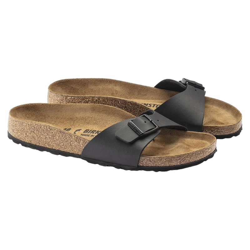 Birkenstock - Sandales Madrid Bs Etroite - Noir