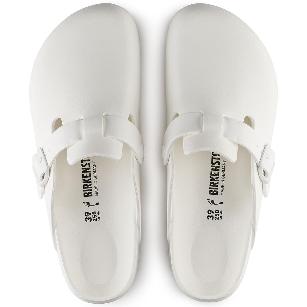 Zuecos Boston estrechos - Blanco
