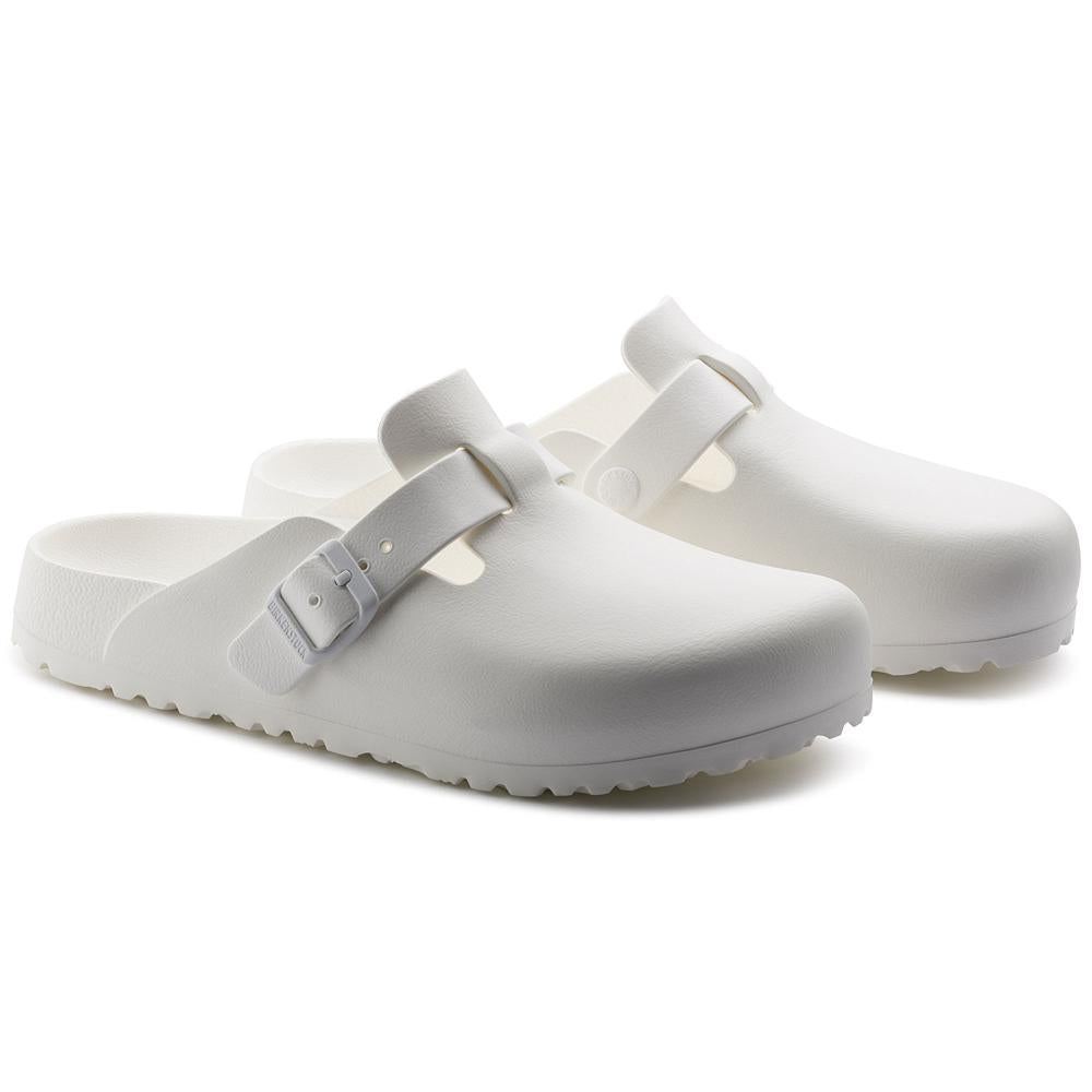 Zuecos Boston estrechos - Blanco