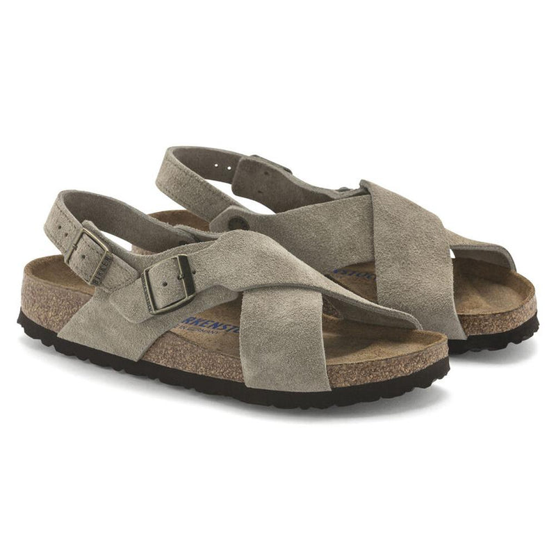 Birkenstock - Sandales Tulum Etroite - Gris