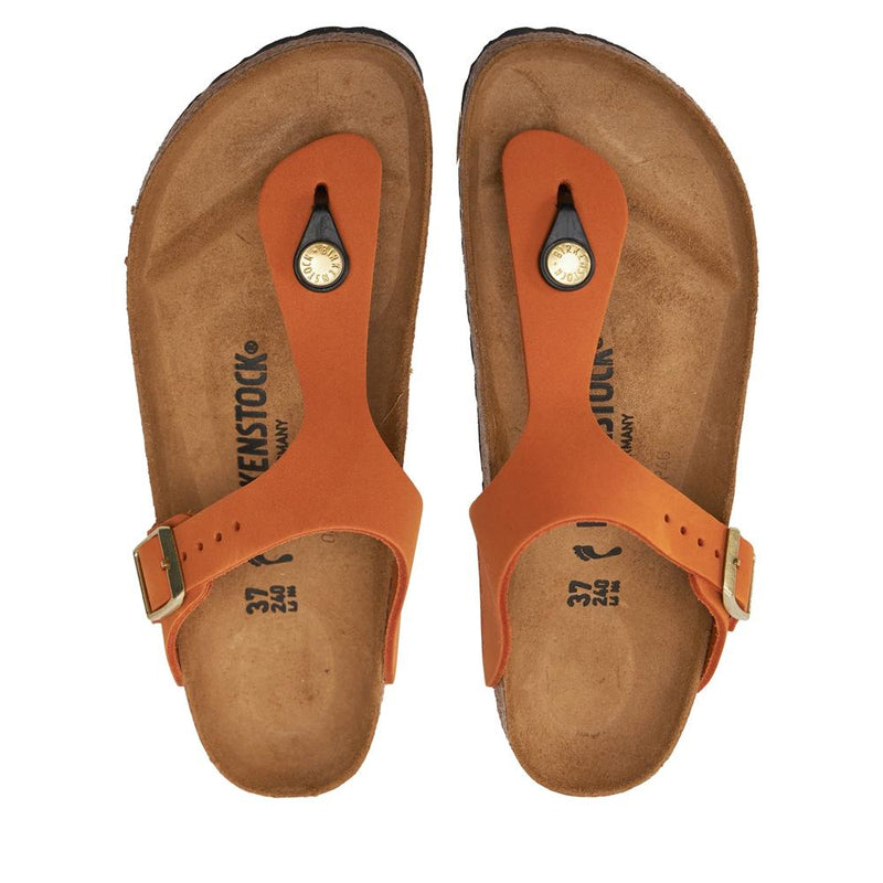 Birkenstock - Sandales Gizeh Etroite - Orange