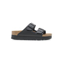 Birkenstock - Sandales Arizona Pap Flex Platform Etroite - Noir