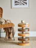 Franka - Side Table - Brown - Mango Wood Fsc®100%