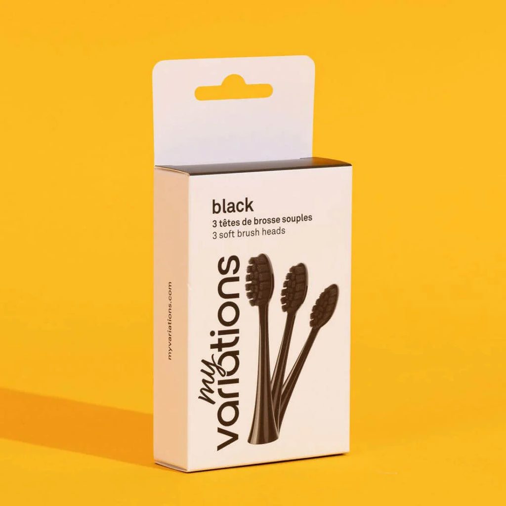Brush Heads (X3) - Black