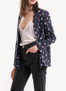 Caroll - Blazer Cerise - Marine Fantais - Femme