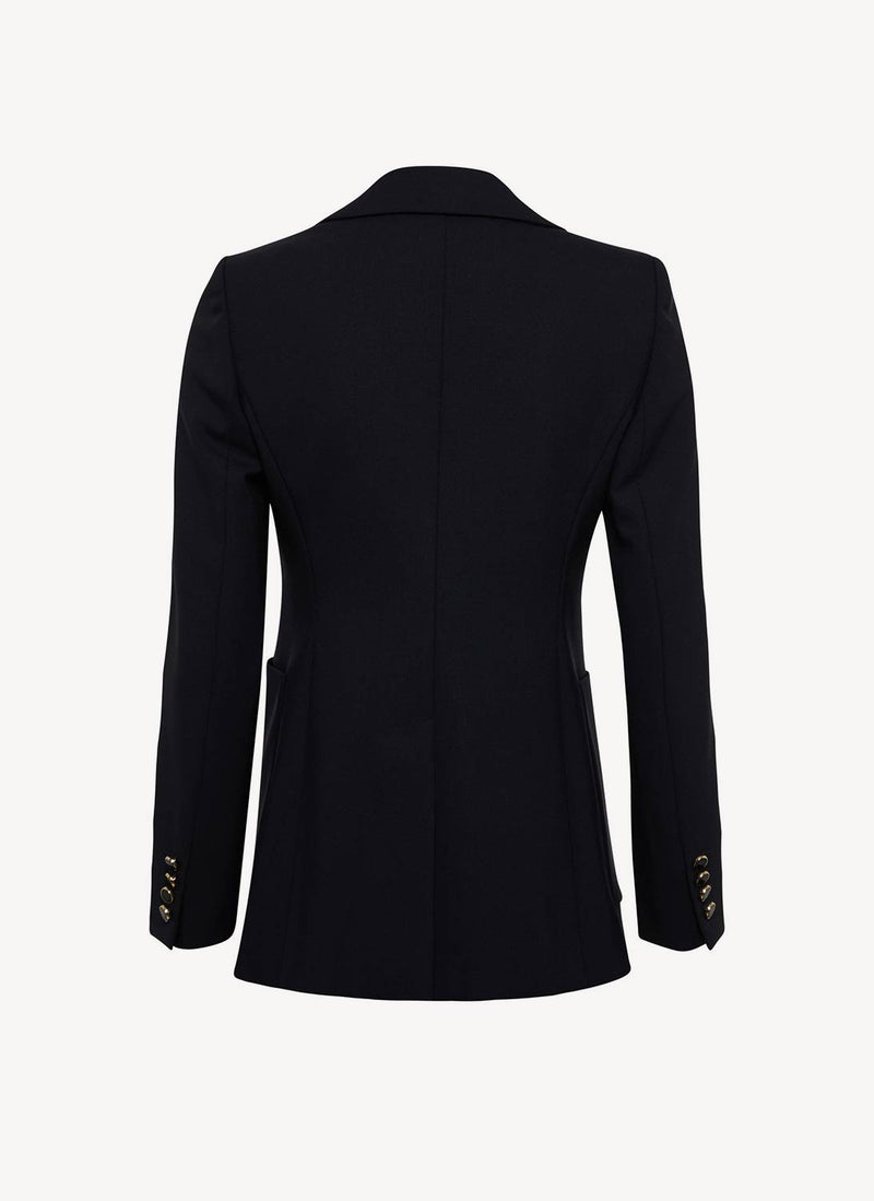 Max Mara - Blazer En Laine Acaici - Blue - Femme