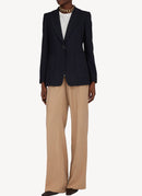 Max Mara - Blazer En Laine Acaici - Blue - Femme