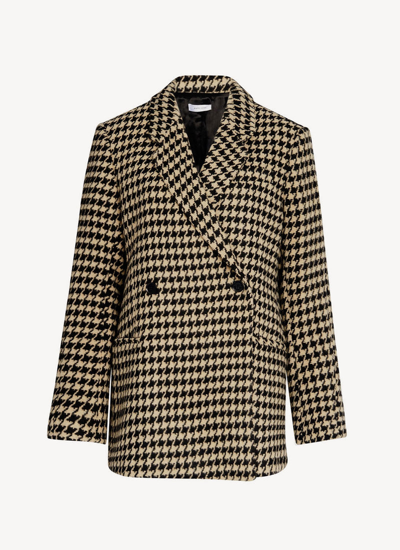 Anine Bing - Blazer Kaia - Houndstooth - Multicolor - Femme