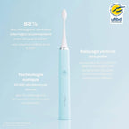 Blue Brush + Case + Support