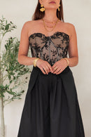 BLISS Noir - Bustier Dentelle