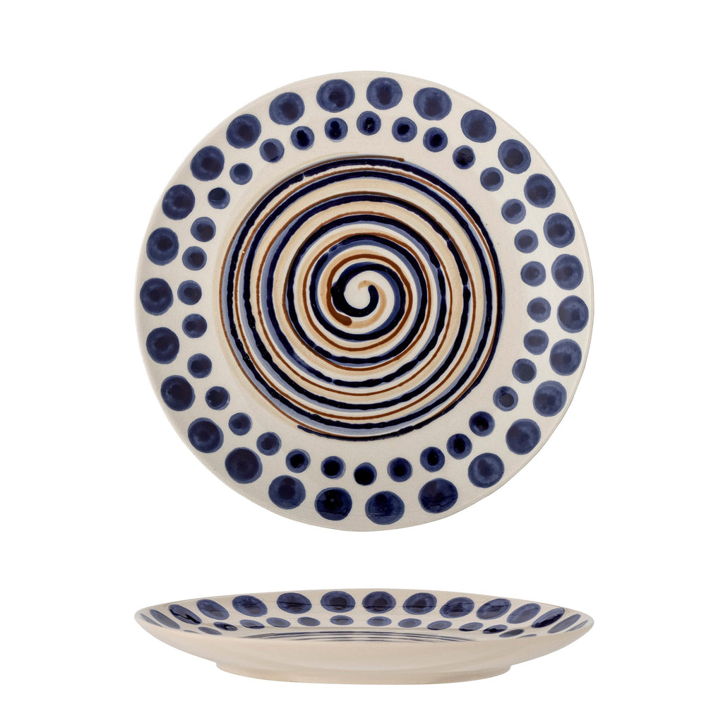 Shama - Set of 6 Plates - Multicolour - Stoneware