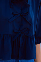 BLUSA ADALINE AZUL MARINO