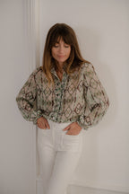 Blouse Agathe Wild Tie And Dye - Multicolor