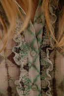 Plume Paris - Blusa teñida y anudada Agathe Wild - Multicolor