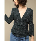Blouse Anna - Pois Vert